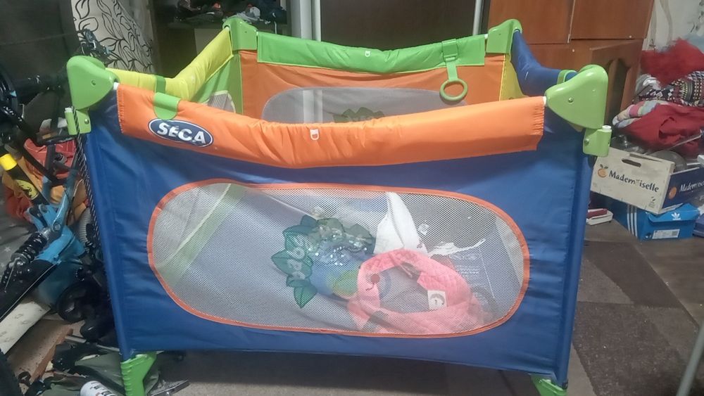 Дитячий манеж Sega baby park складаний  100*100 см