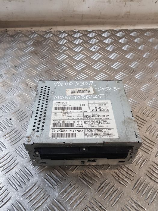 Radio CD Volvo S80 Ii 2.5B 2007 ROK EUROPA