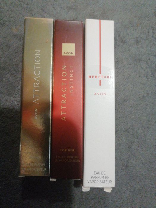 Perfumetki 3x10 ml avon