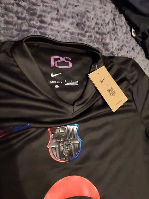 Koszulka piłkarska FC Barcelona Lewandowski 9 rozmiar S