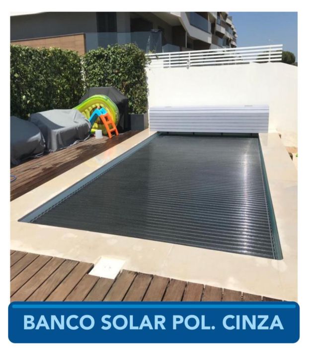 Cobertura de piscina 100% segura Mergulho Salgado Piscinas