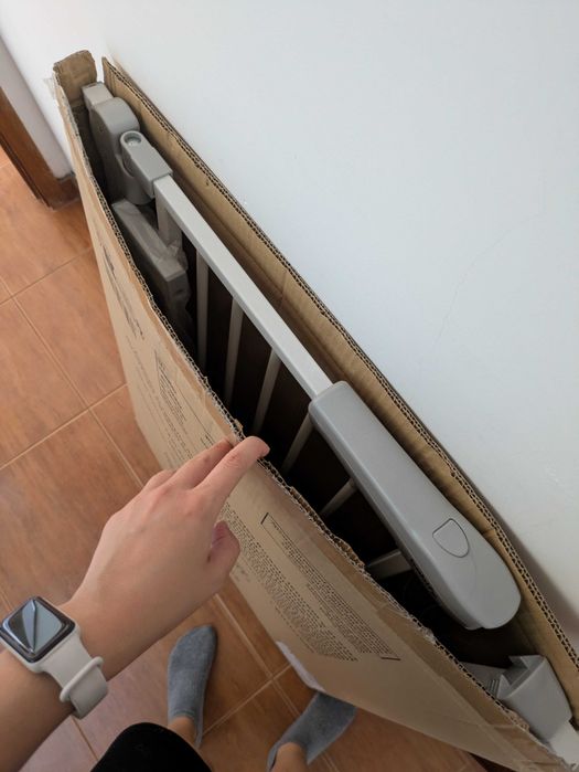 Cancela para bebés Babify (75 altura x65cm largura, extensível)