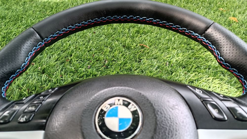 Volante bmw e46 pack m personalizado completamente novo