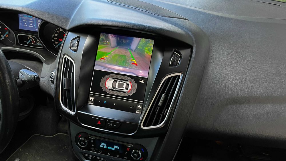 Ford Focus MK3 2011 - 2018 Nawigacja Android Tesla CarPlay/AA LTE Qled