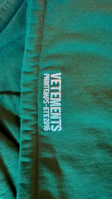 Vetements Polizei Hoodie 2016