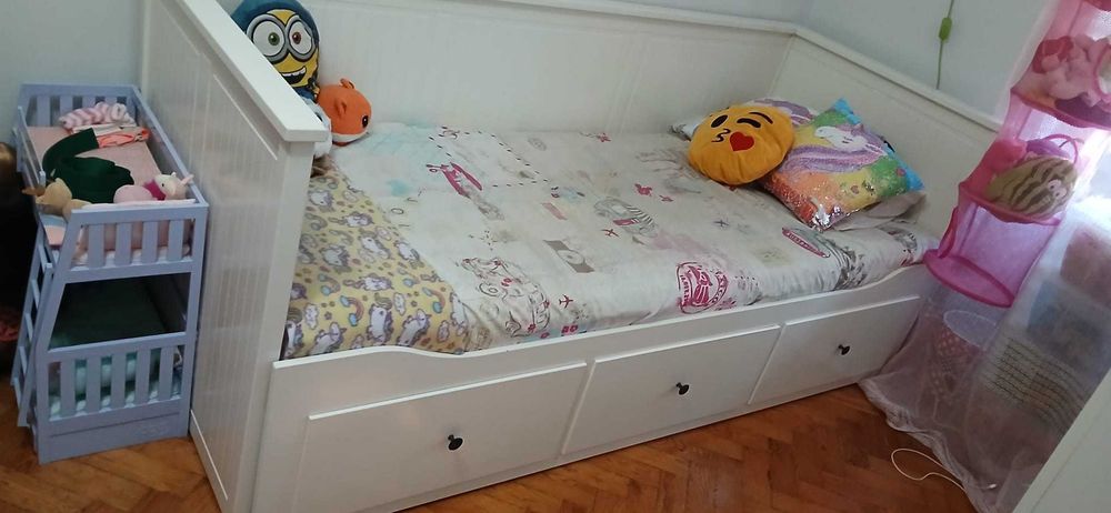 Cama individual Ikea com Colchão novo