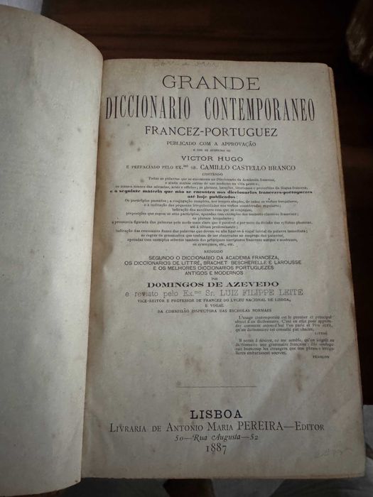 Livros Antigos - Dicionários e outros