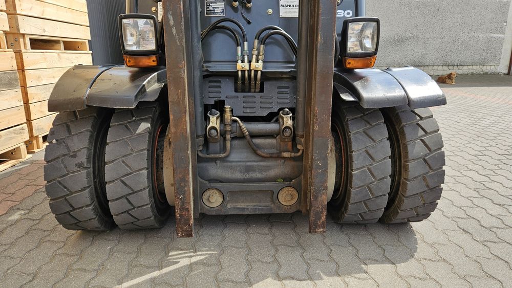 Wózek Widłowy Linde H30D Diesel Bliźniaki 2007r 10300MTG Terenowy