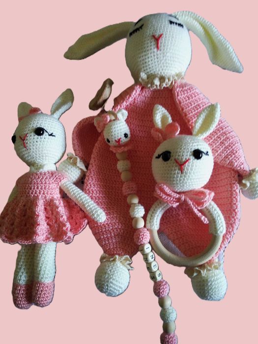 Prenda de Bebé em Amigurumi |Conjunto de croché, personalizável