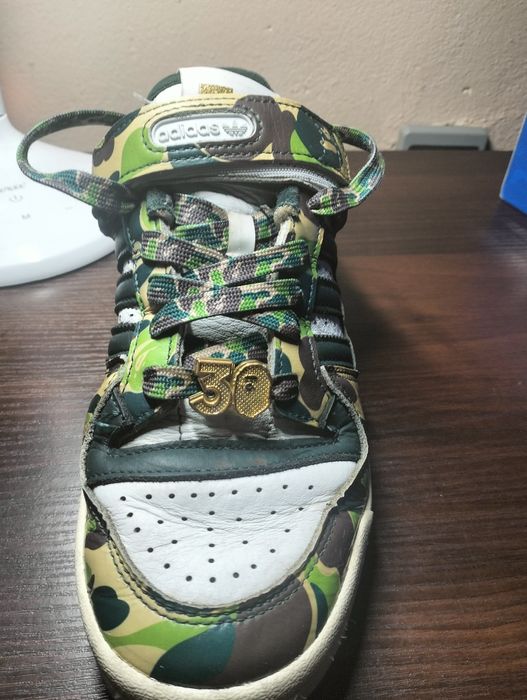 Кросівки bape x adidas forum 84 low