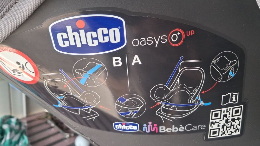 Cadeira Chico Oasys 0+ up