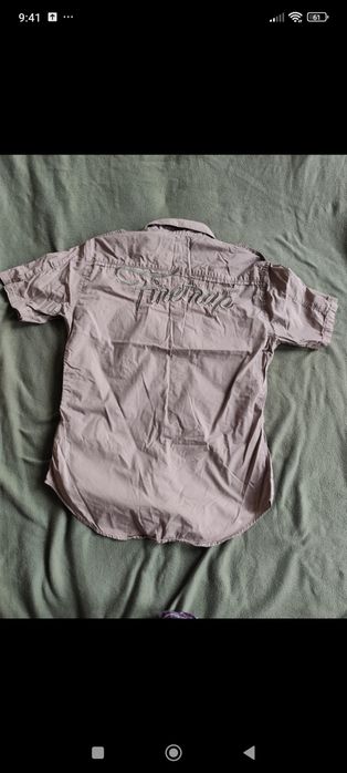 Koszula FireTrap  Vintage z krótkim rękawem , męska / unisex
