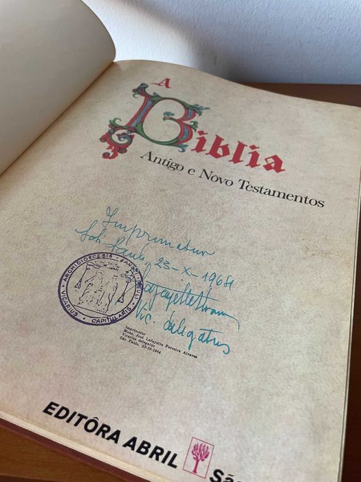 A Bíblia - Vol 1: O Pentateuco [1964/1965]