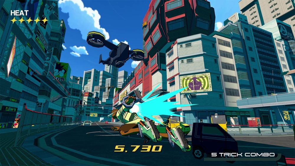 Gra Bomb Rush Cyberfunk PS5 Playstation 5 Nowa