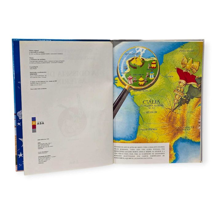 Banda Desenhada “A Odisseia de Astérix” Goscinny&Uderzo– Ed. ASA(2005)