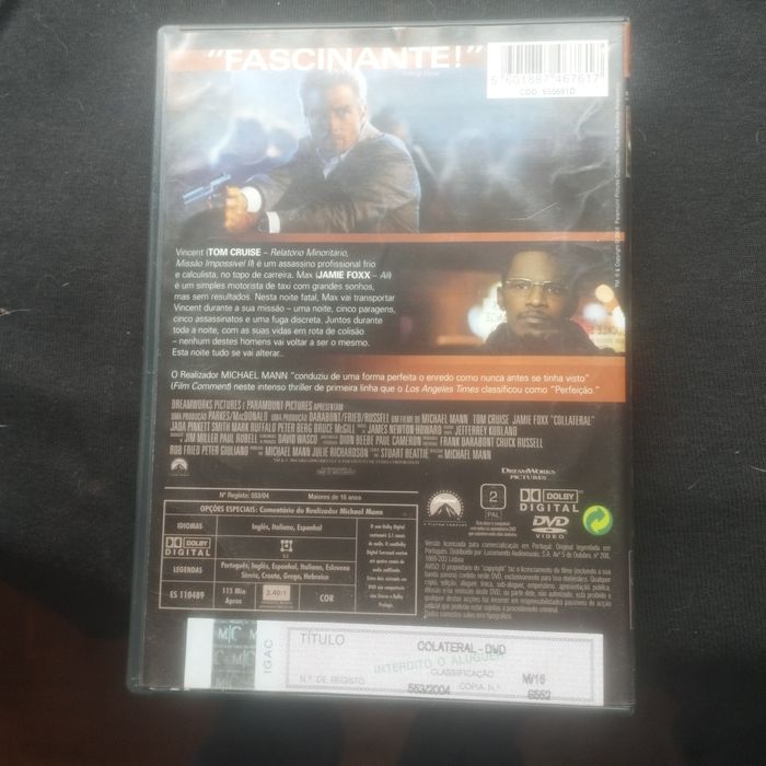 Michael  Mann DVD's e Outros