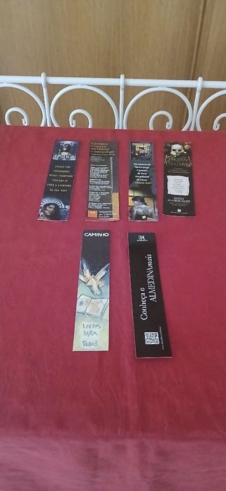 Marcadores de livros, novos