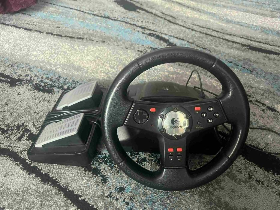Komplet kierownica logitech formula vibration