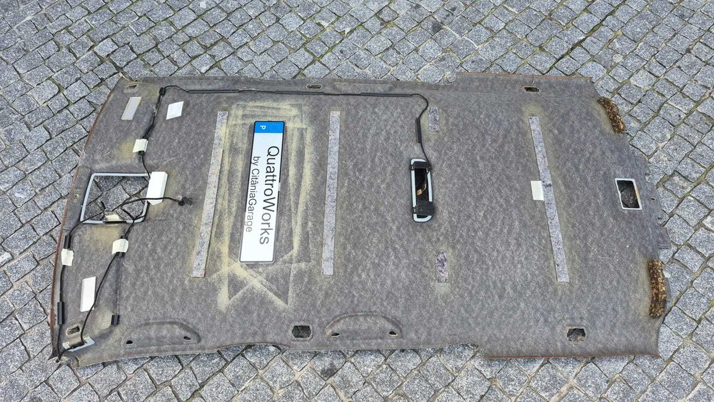 Forro de Teto Original Audi A4 B5 8D Avant Facelift 1999 a 2001 Pronto a Estofar