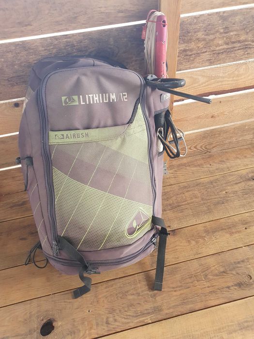 Kite latawiec AIRUSH Lithium 12m2 + dedykowany bar Airush