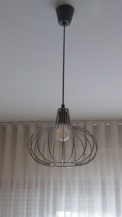 Conjunto de Candeeiros Modernos – Teto + Mesas Cabeceira