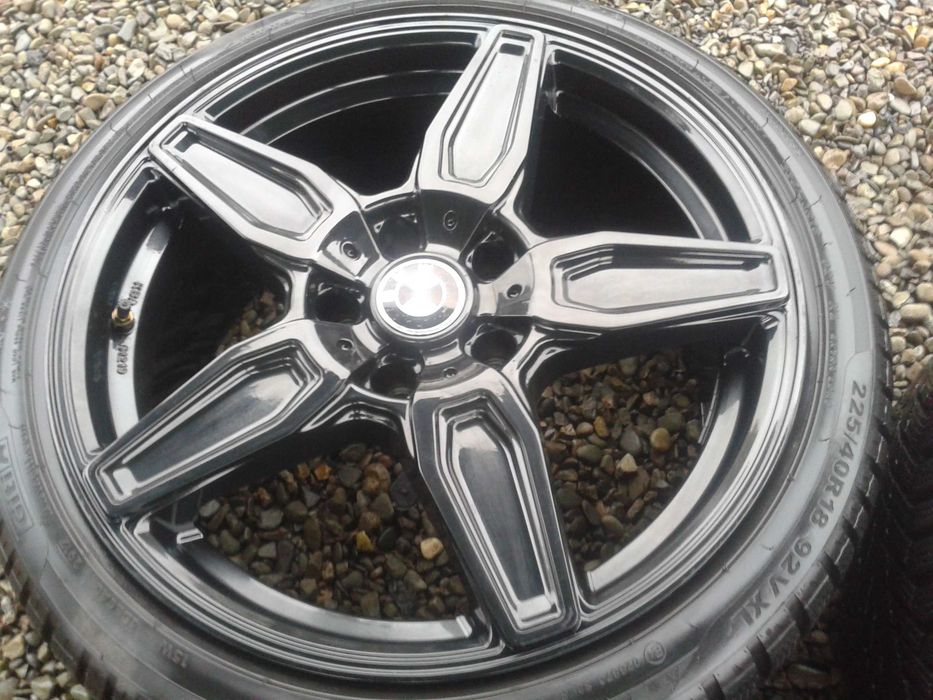 oryginalne r18 5x120 felgi 18cali mielec jak nowe bmw e90 e91 e92 e93 f30 f31 f10 f11 f25 f26 x1 x3 x4 e83 e84 f25 f26 t5 t6 transporter caravella 8,5