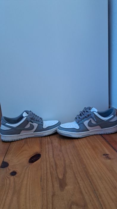 Nike Dunk Low Cinza/Branco –  Usados