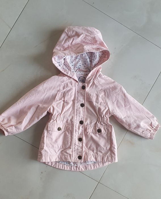 Kurtka wiosenna Cool Club Smyk 74 80 dla dziewczynki Parka Płaszczyk