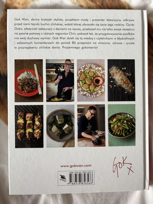 Książka kucharska ‚Kuchnia chińska według Goka’
