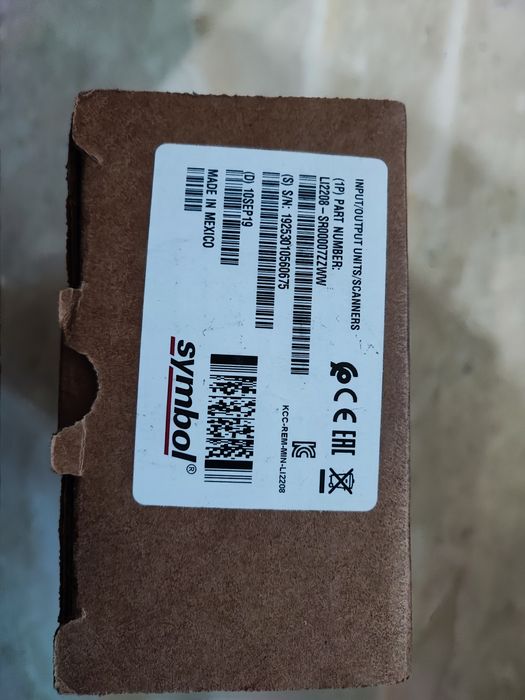 Сканер штрих-кодів Symbol LI2208 (Honeywell 3800g04e) Zebra