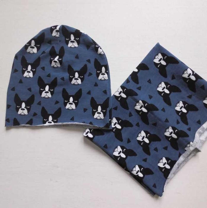 Nowy komplet czapka komin rozmiar 40 Monello