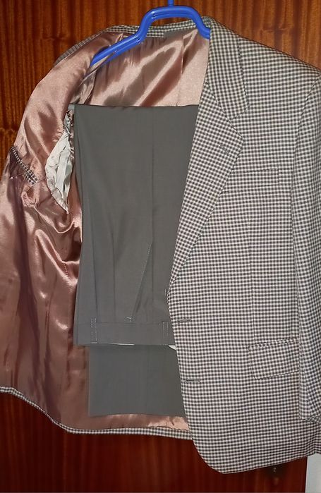 Conjunto de casaco/blazer e calça (fato)