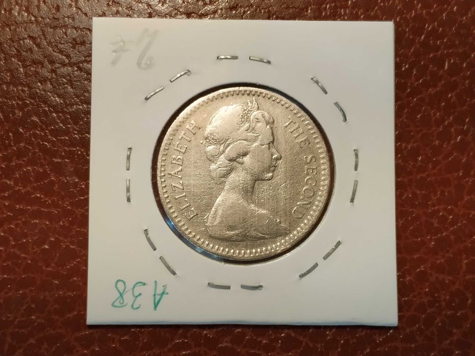 A38 moeda de 2 shillings de 1964 - Rodésia (Países extintos)