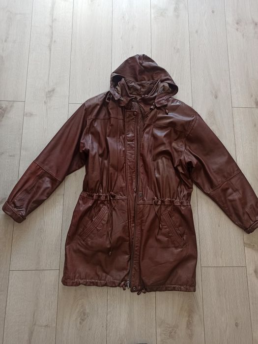 Kurtka damska skórzana skóra naturalna rozmiar L