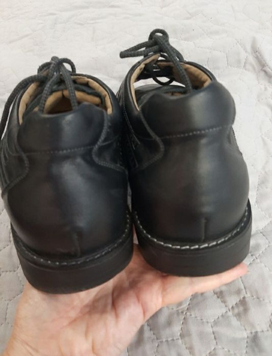 Чоловічі ортопедичні черевики LUCRO з натуральної шкіри, р.44