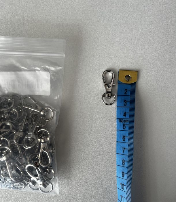 Karabińczyki, zestaw 60 sztuk