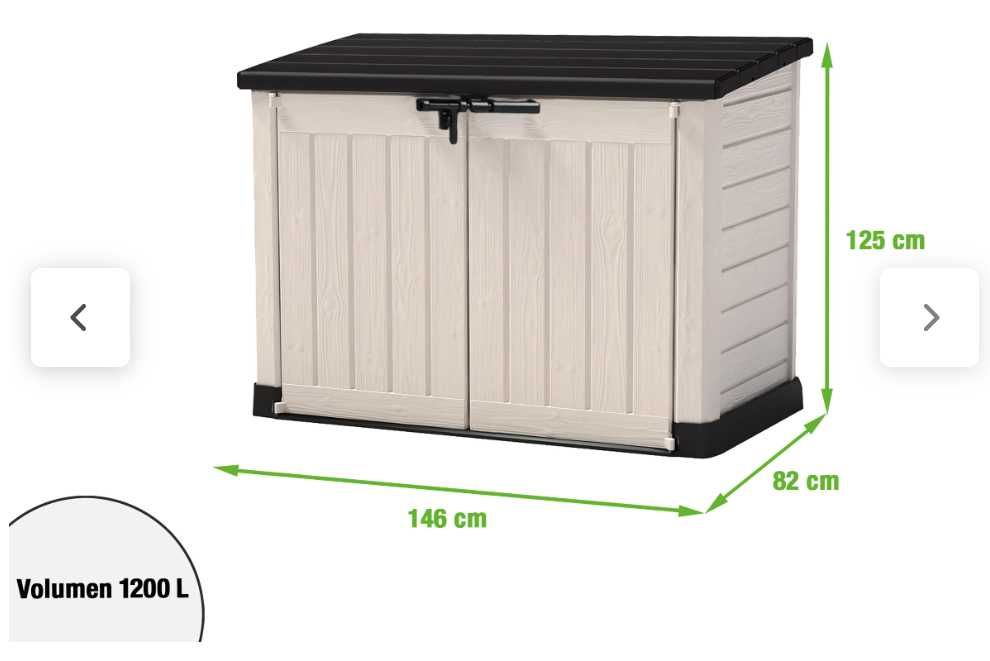 Caixa de Arrumação para Jardim Nova – 180€ por Apenas 120€