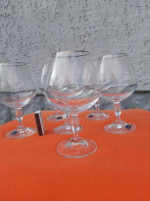 Бокалы для брэнди,богемия.