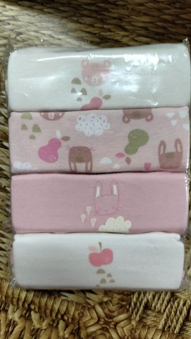 Body dziecięce nowe 4 paki