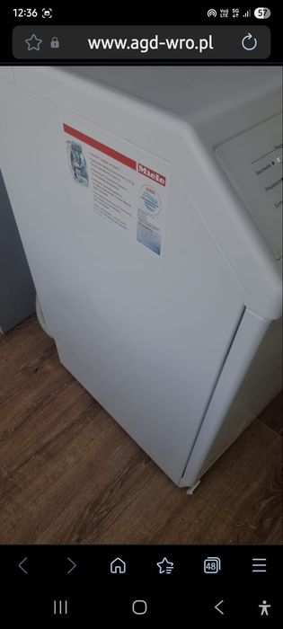 Pralka Miele W647F , stan bardzo dobry