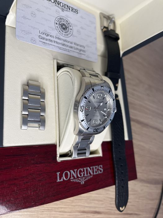 Zegarek longines hydroconquest silver !!!