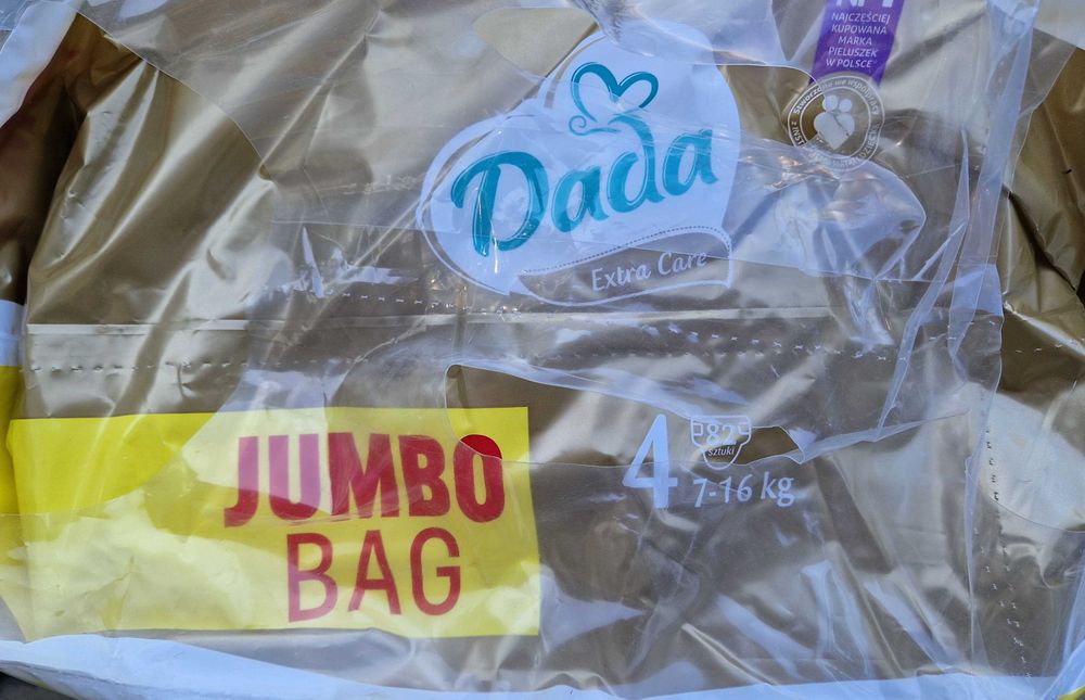 10 x NOWE Pampersy Dada Extra Care 4 Maxi 7-16kg 820szt wysyłka GRATIS