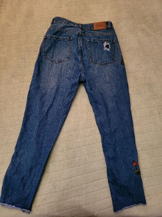 Calças lefties 38 mom jeans