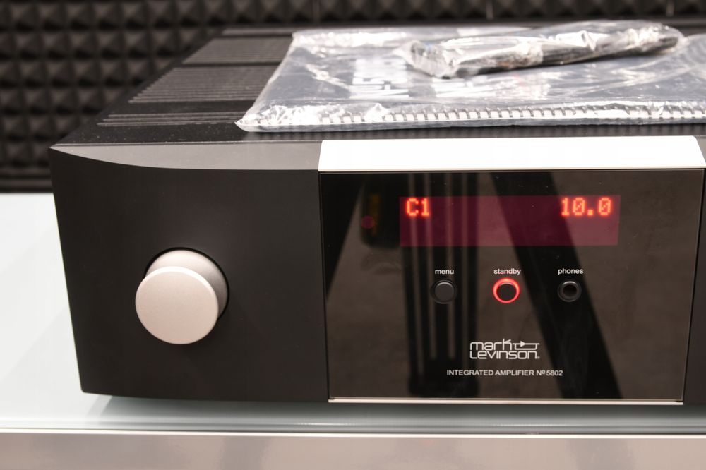 wzmacniacz stereo Mark Levinson No 5802 zestaw w świetnym stanie!