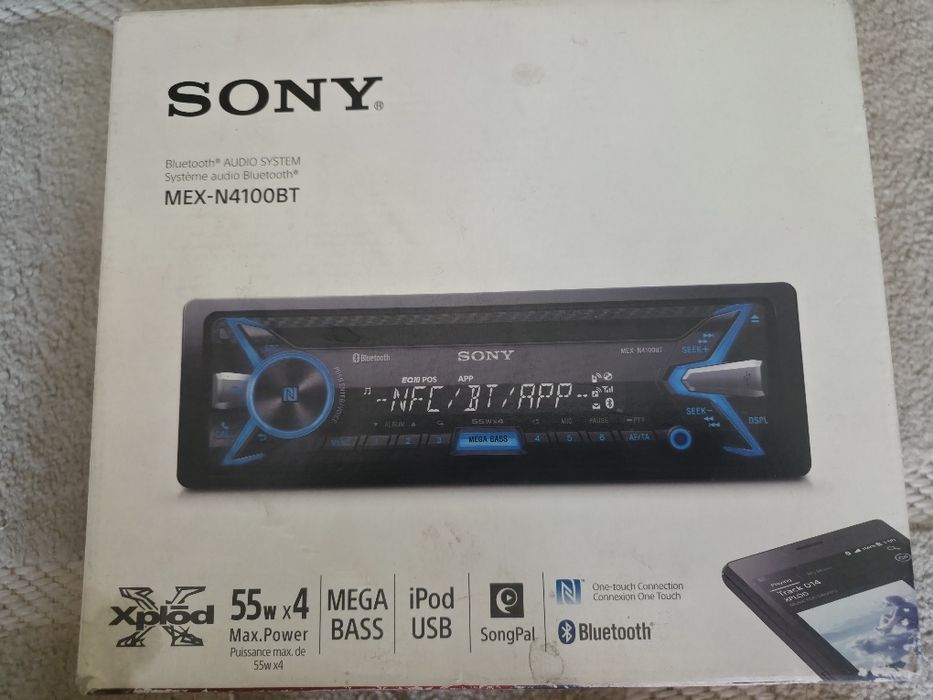 Sony para CARRO. Equipamento de Som de muita qualidade.