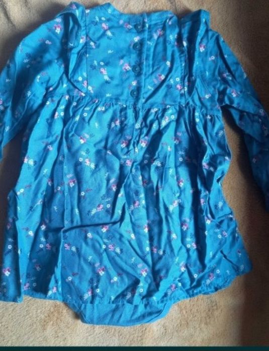 Pakiet! 6 szt. Sukieneczki dla dziewczynki, r. 74-80, H&M, Nutmeg