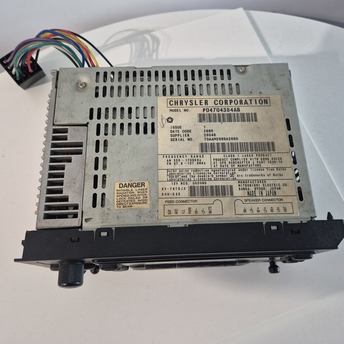 Radio Jeep ZJ na plyty i kasety