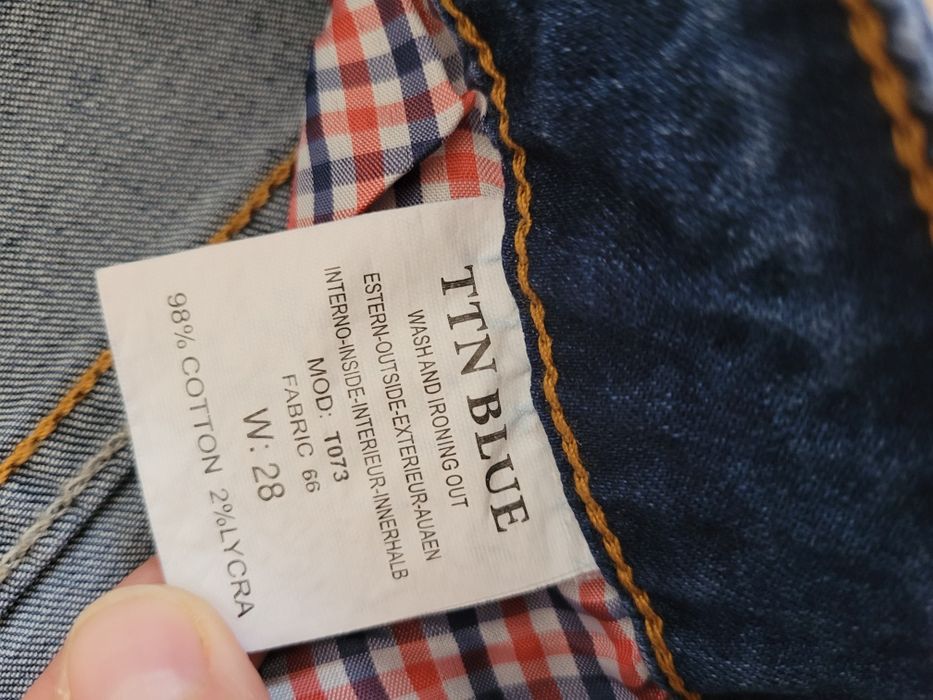 TTN BLUE jeansy damskie