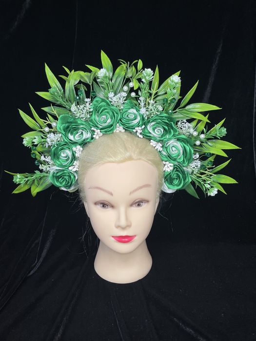 Корона обруч вінок віночок мавки лісової фея ельф эльф весняний метели