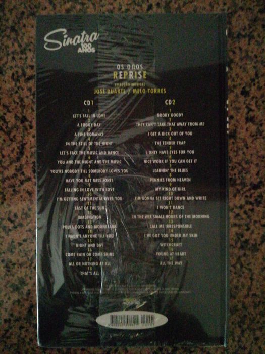 Frank Sinatra CD duplo (selado)